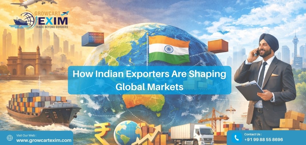 How Indian Exporters Are Shaping Global Markets - Growcart Exim