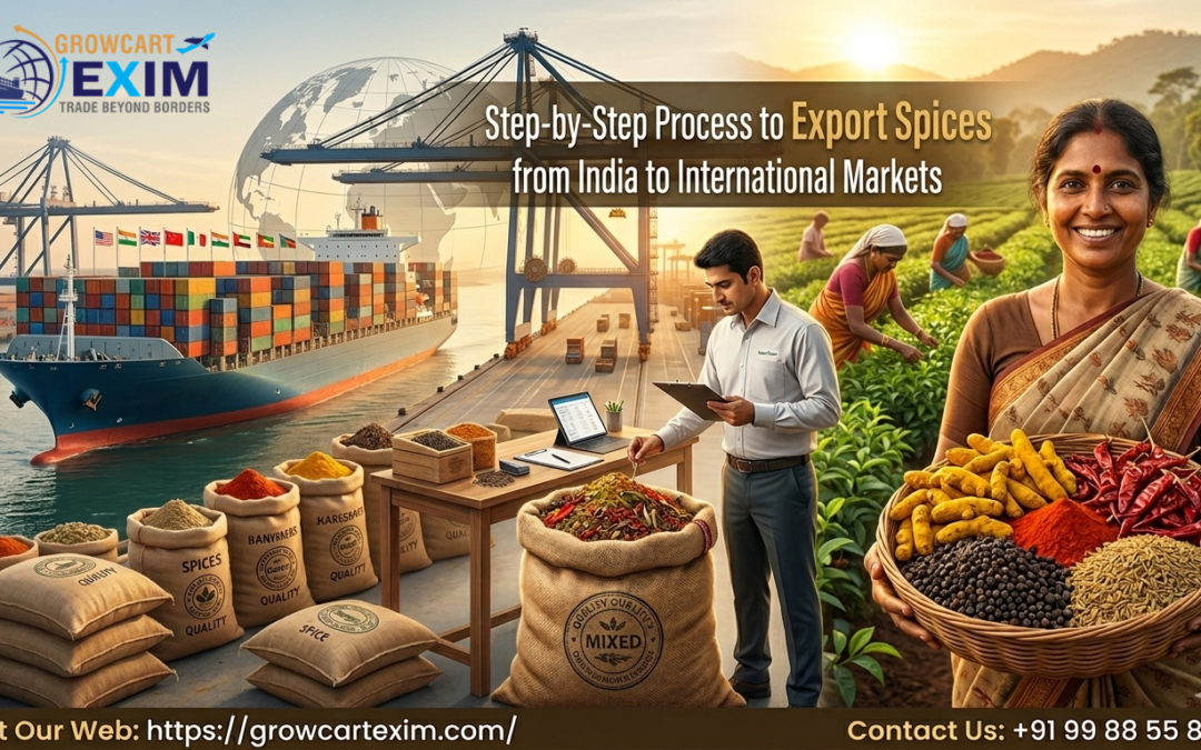 Step-by-Step Process to Export Spices from India to International Markets
