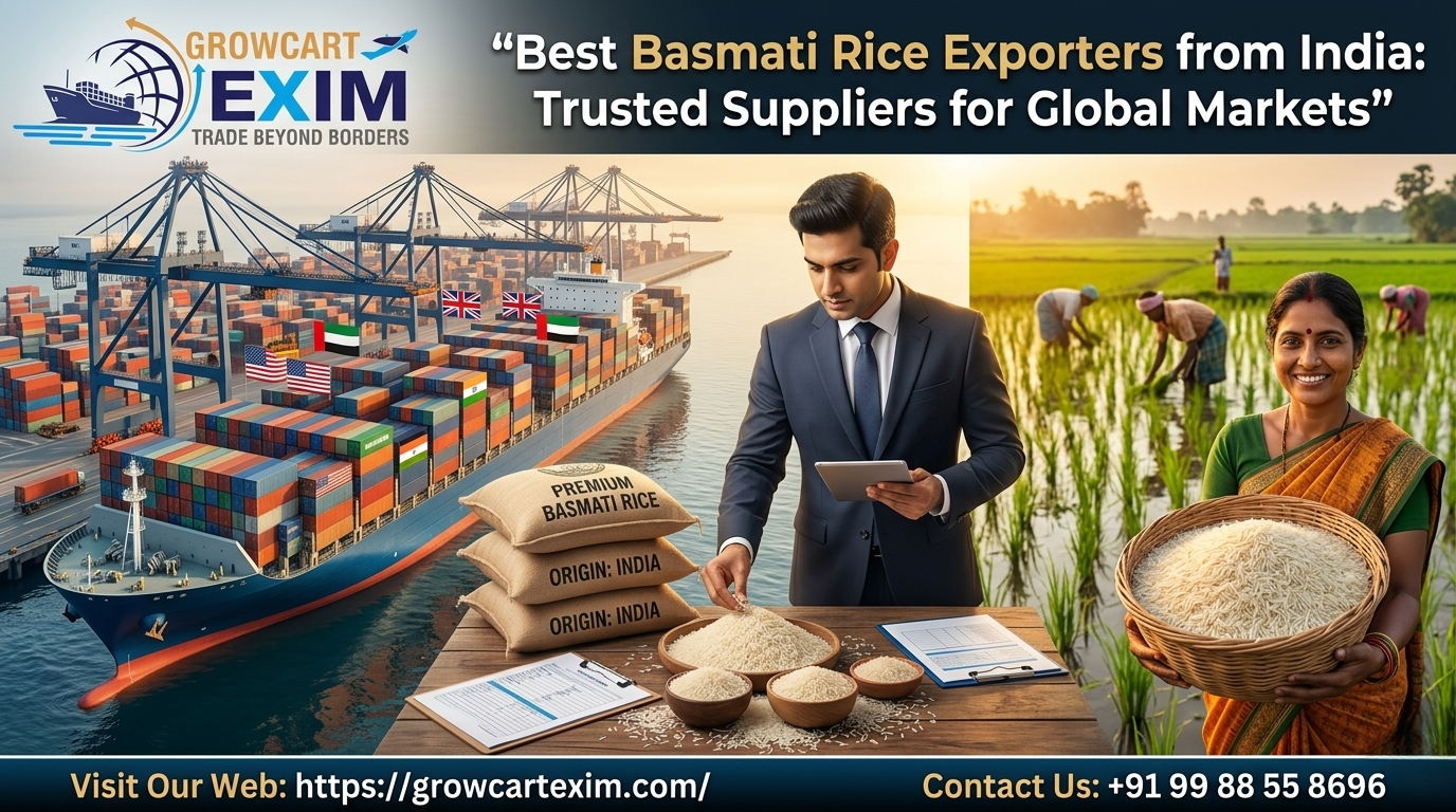 Best Basmati Rice Exporters from India Trusted Suppliers for Global Markets Best Basmati Rice Exporters from India