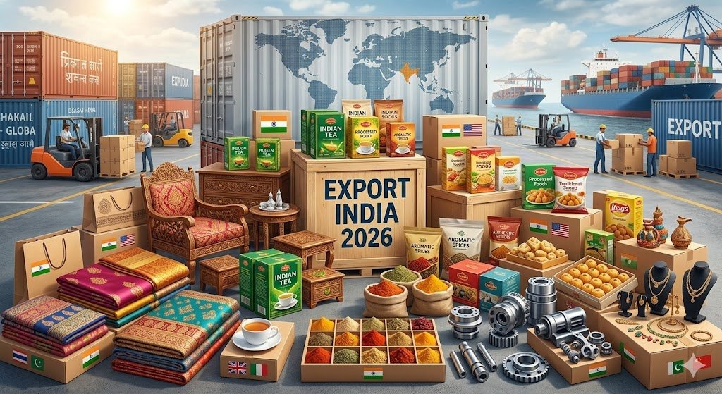 Best Products to Export from India in 2026: High-Demand Categories