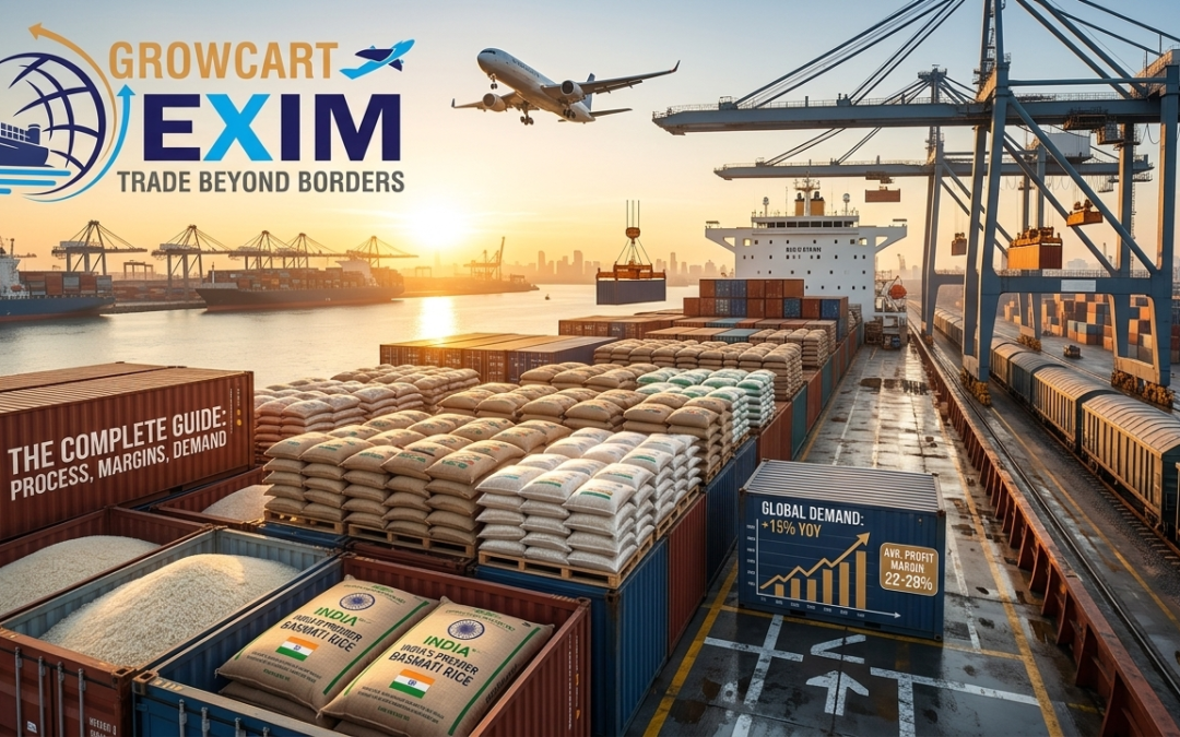 Basmati Rice Export: The Complete Guide to Process, Profit Margins & Global Demand
